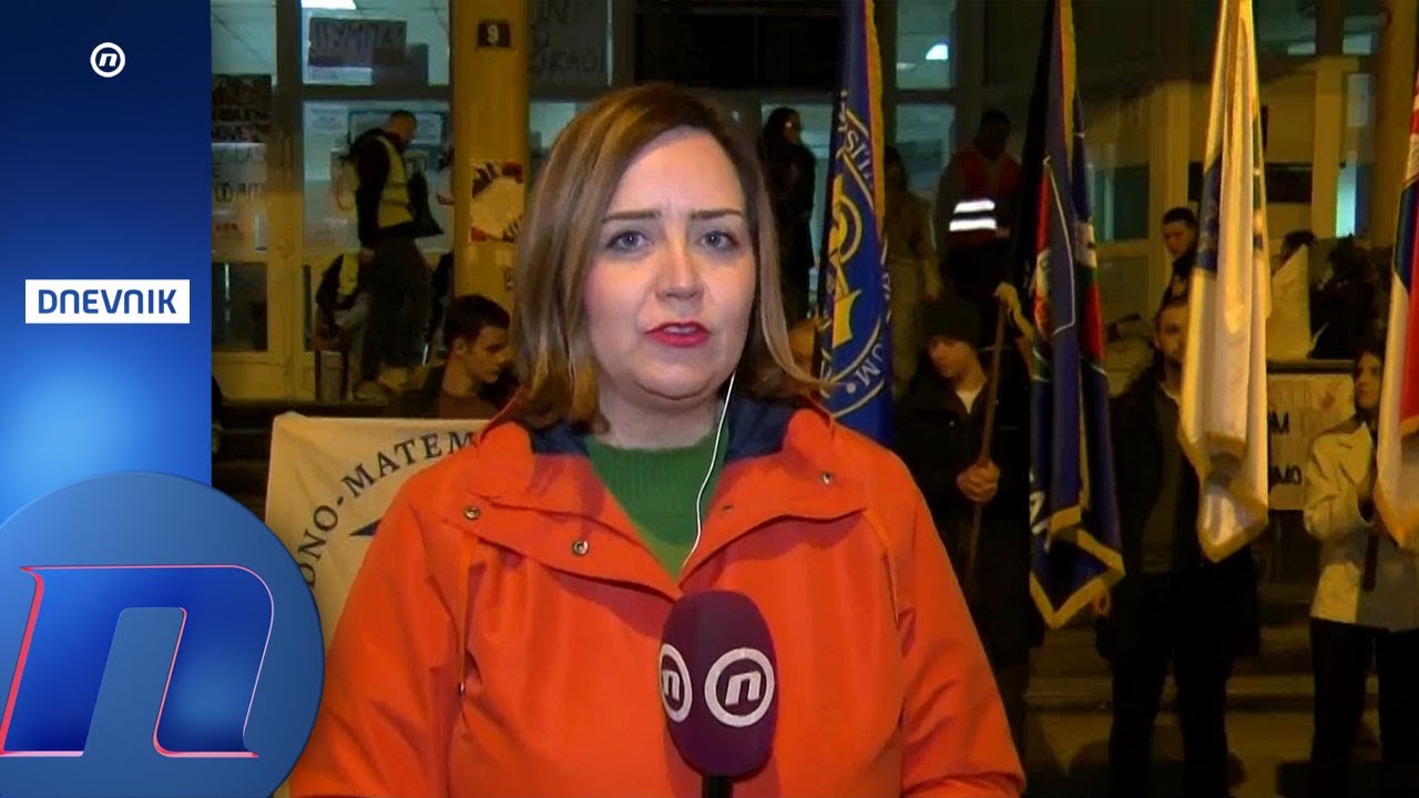 Veliki protest  u Novom Pazaru. Studenti i građani u sedmočasovnoj blokadi.