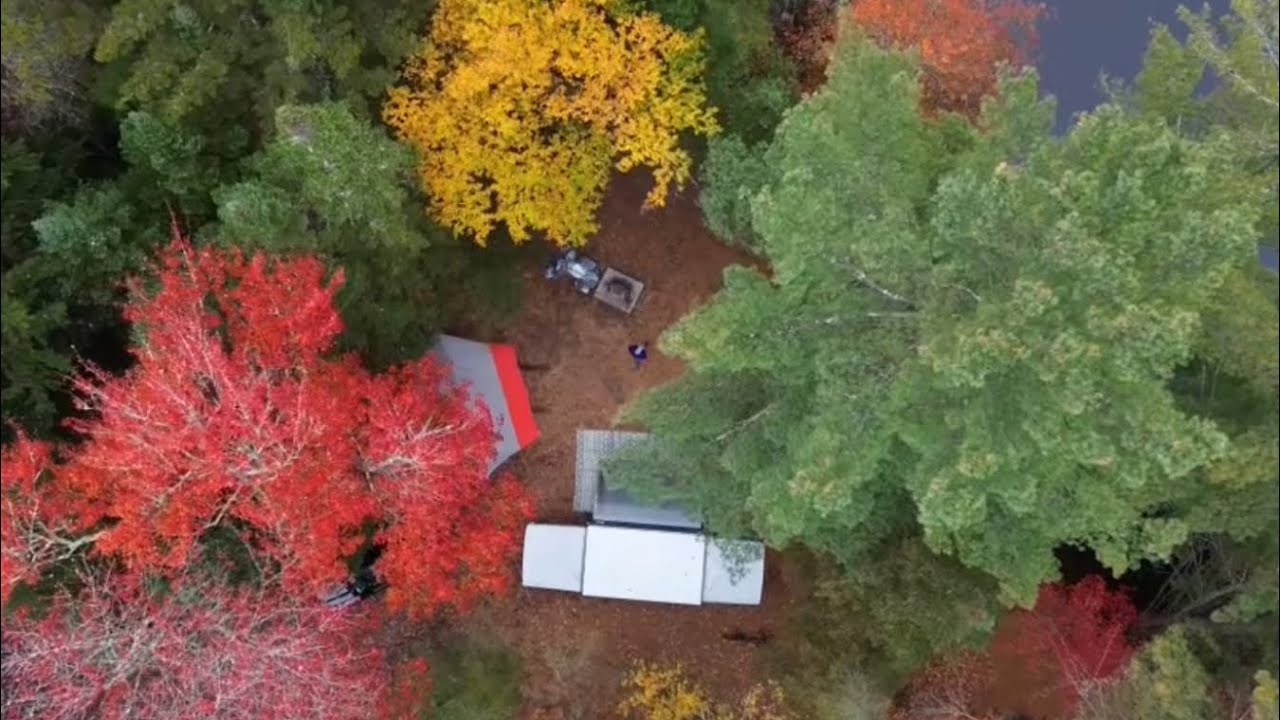 Fall Camping in Our Pop Up Camper | Cozy Upstate New York Trip