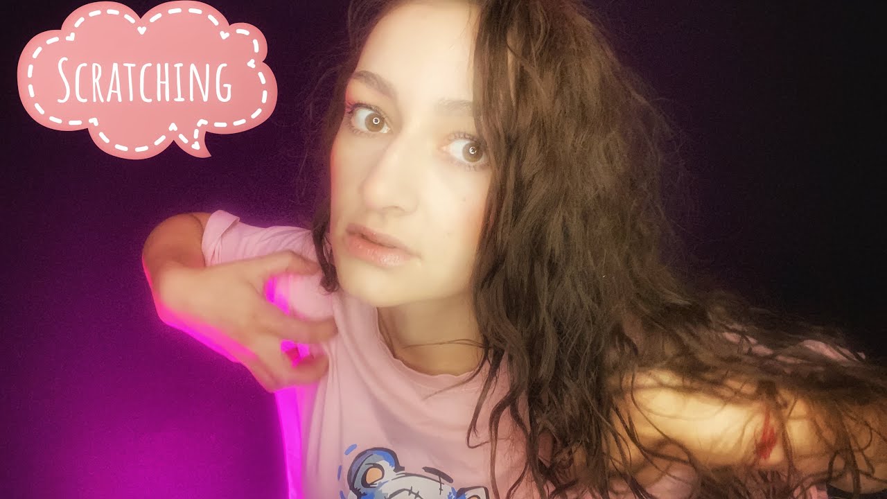 ASMR 😊T-shirt scratching sound and one new sound 🤪