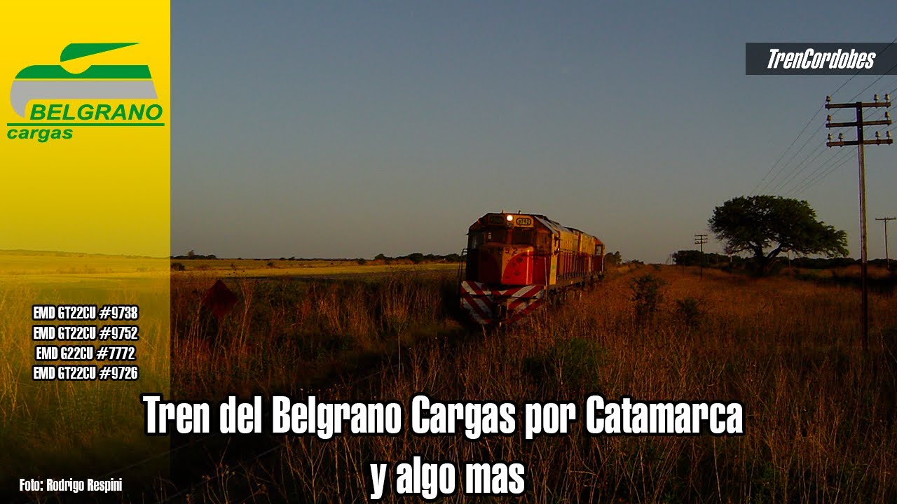 Tren del Belgrano Cargas por Catamarca y algo mas #catamarca