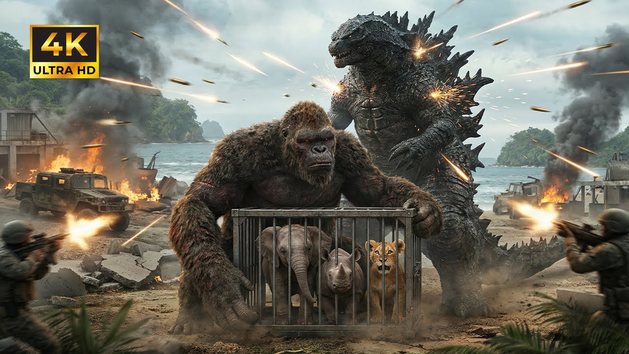 King Kong and Godzilla vs. Poachers: Animals Stolen in the Jungle