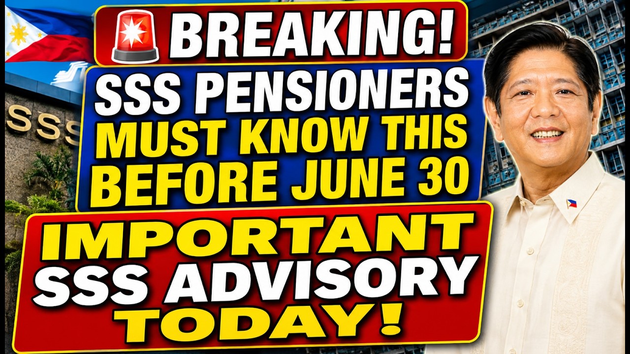 🚨 BREAKING! SSS Pensioners Must Know This Before June 30  Important SSS Advisory Today! #sss #gsis