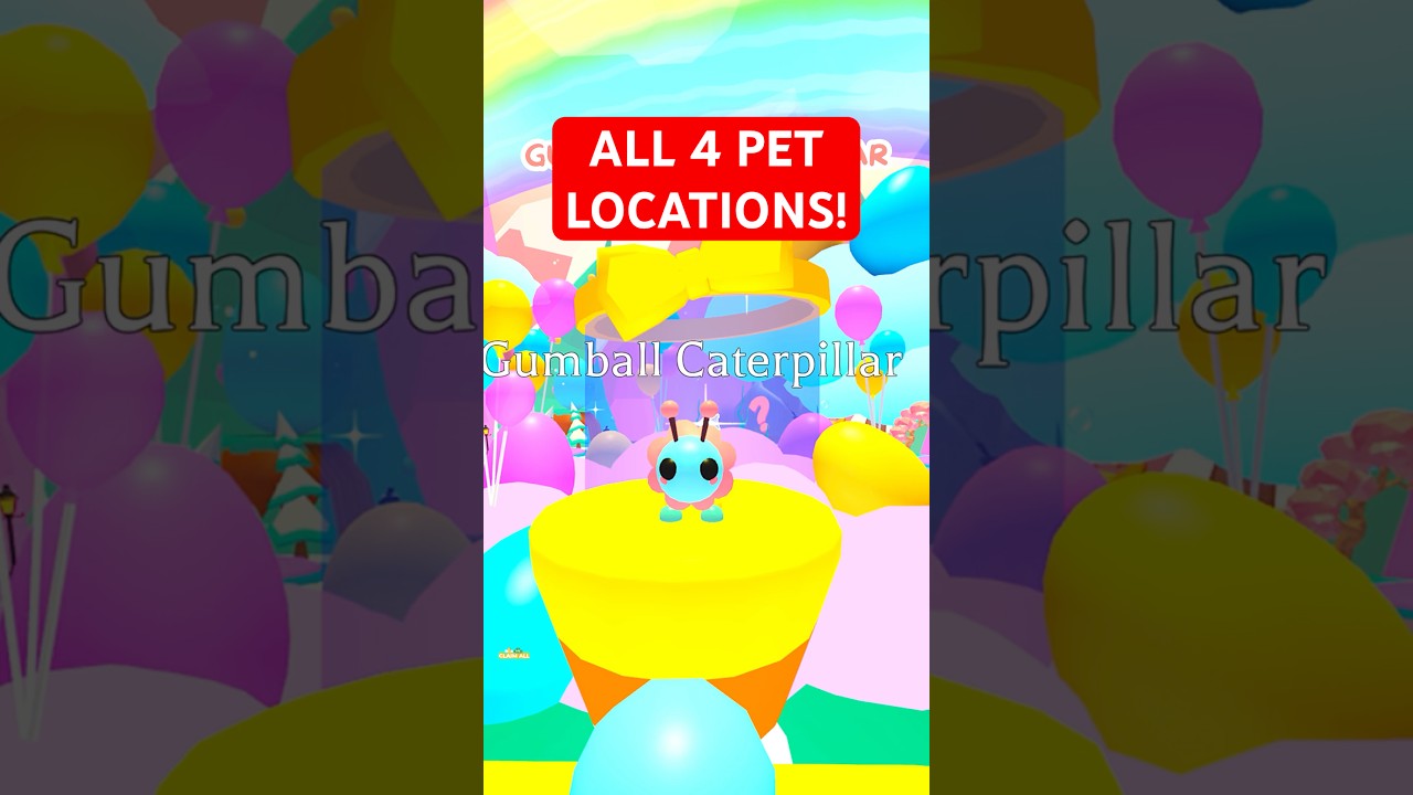 where to find all 4 WEEK 1 Sugarfest Pets! #adoptme #roblox