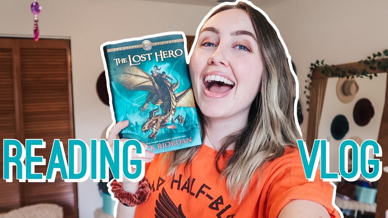 THE LOST HERO: Heroes of Olympus Reading Vlog Part 1