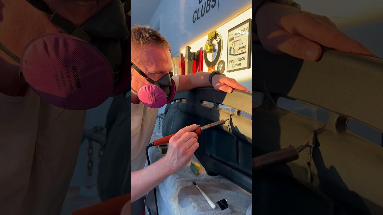 BMW E30 Dashboard Repair: Plastic Welding