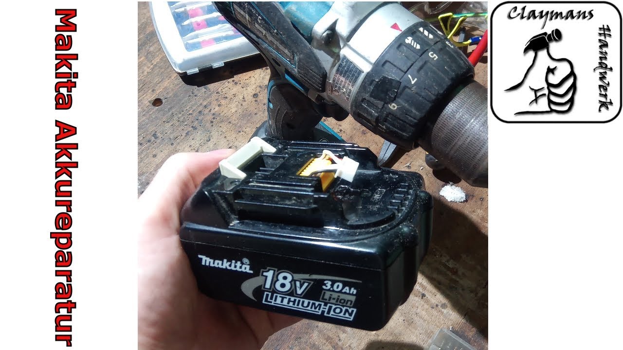 Makita 18V Akku DEFEKT? Reparieren eines BL1830 - Battery Repair