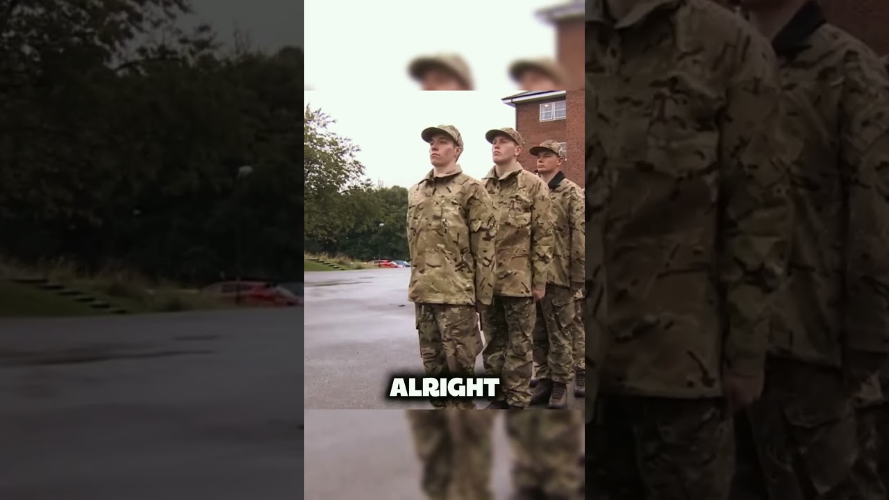 Обучение новобранцев строевой подготовке #британскаяармия #военнаяподготовка #британскиевооруженн...