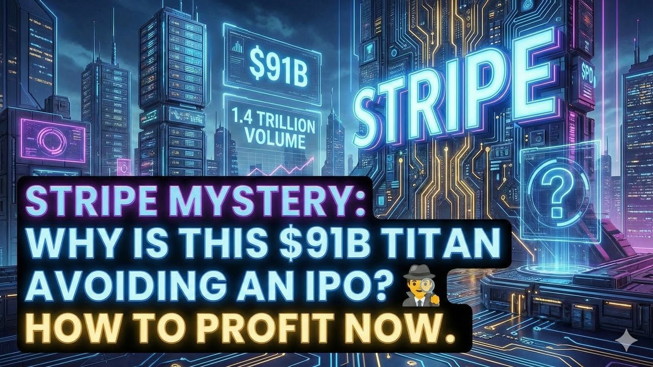 [Fullver] Stripe Mystery: Why is this 91B titan avoiding an IPO? How to profit now. 🕵️