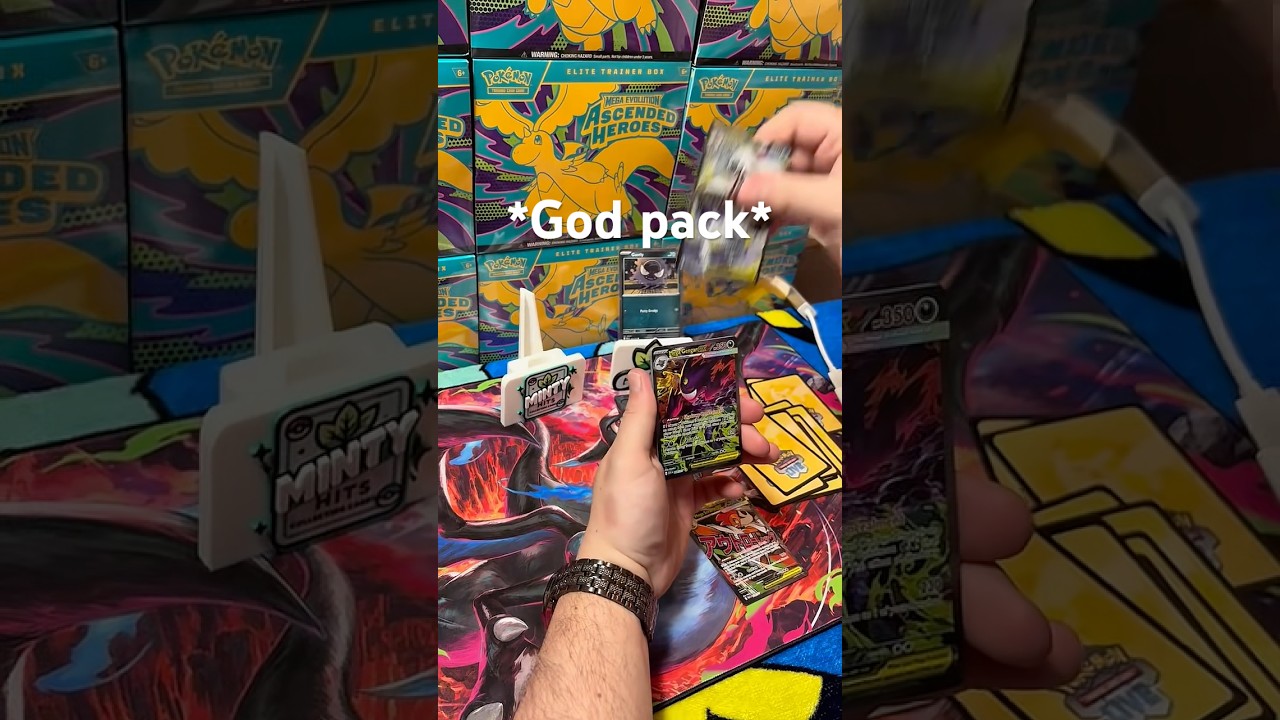 Наш друг вытащил набор карт &laquo;Вознесённые герои: Бог&raquo;! #pokemoncards #pokemontcg #godpack #ascende...