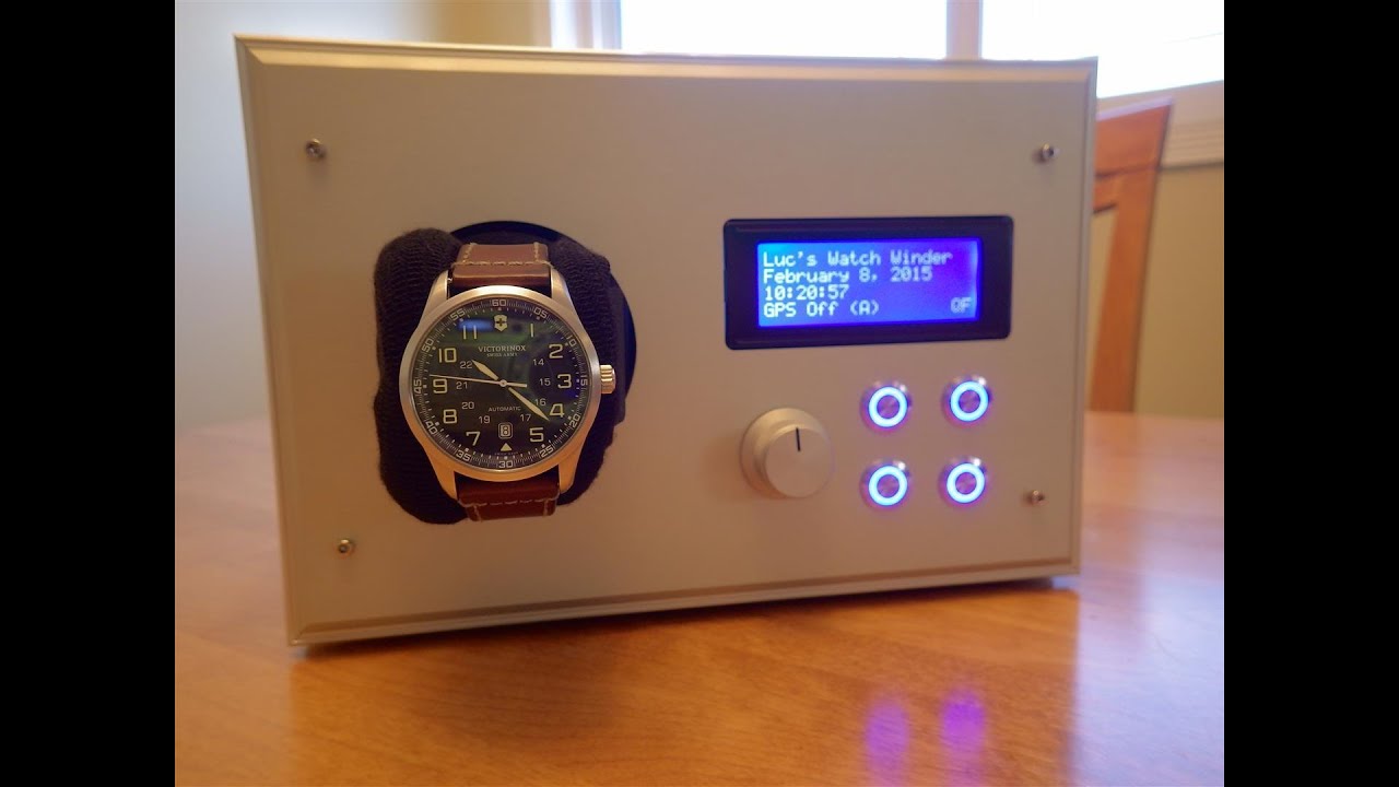 Arduino Watch Winder Tour