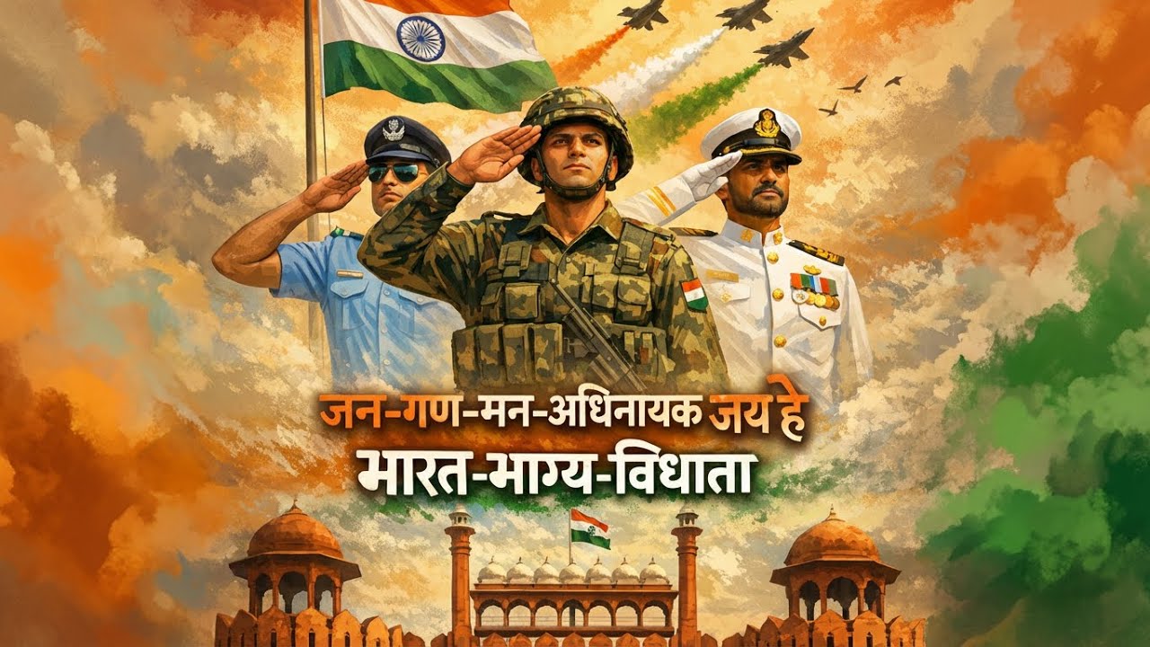 जन गण मन | Epic Cinematic Orchestral Full Version | Powerful Choir & Brass | Republic Day Special 🇮🇳