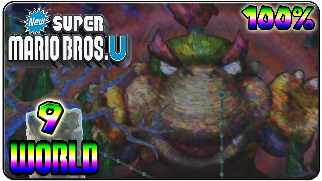 New Super Mario Bros. U - Walkthrough - Part 9 Superstar Road