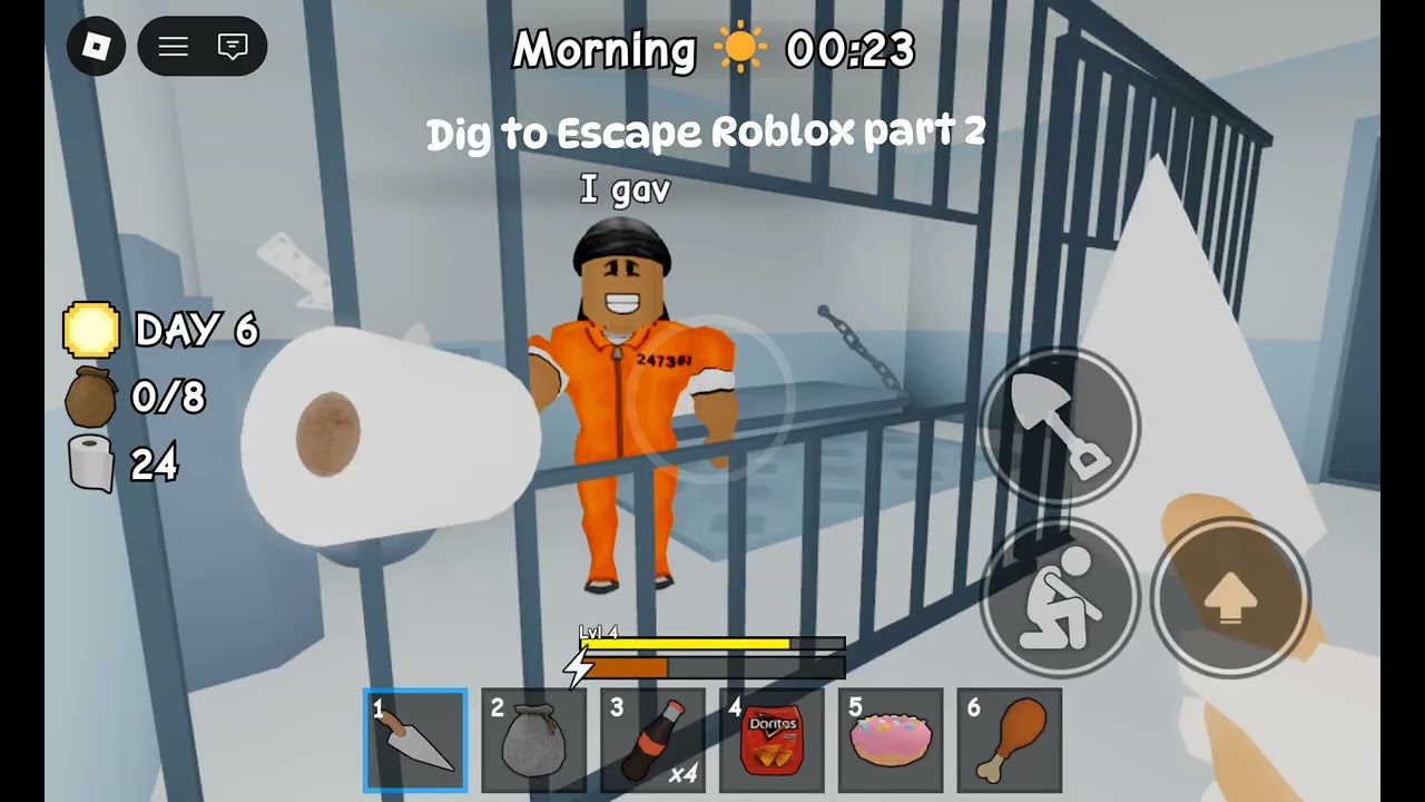 Dig to Escape on Roblox part 2