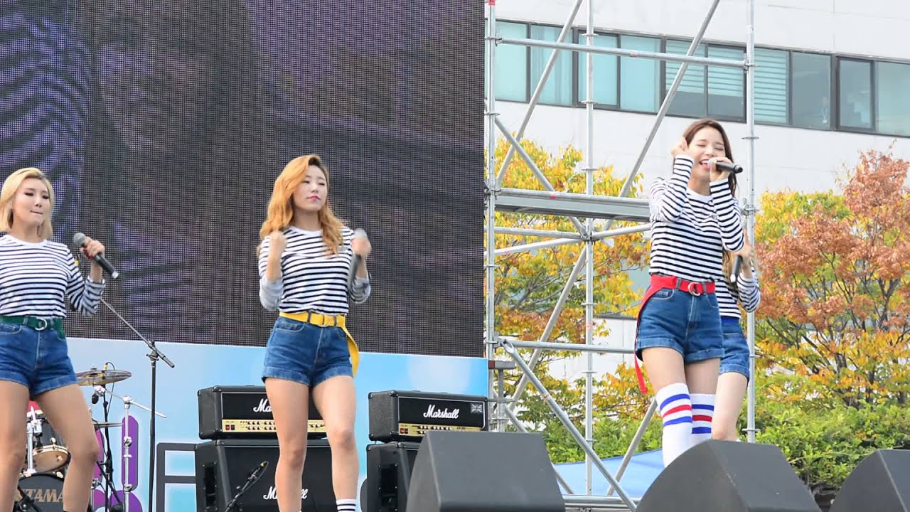 151024 구미나눔워킹페스티벌 마마무 공연영상 Part.1