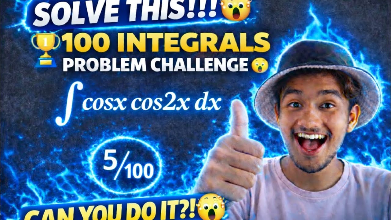 5/100 Integrals Challenge 🫡||Heisenberg Calculus 