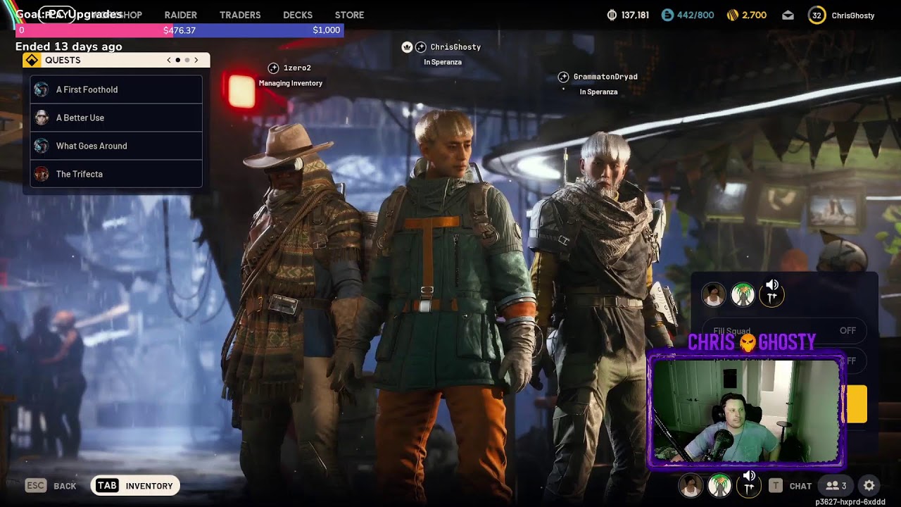 Chris Ghosty Live Stream