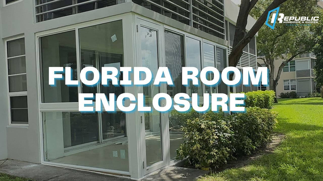 Best Florida Room Enclosure Impact Windows 🌪 🛠
