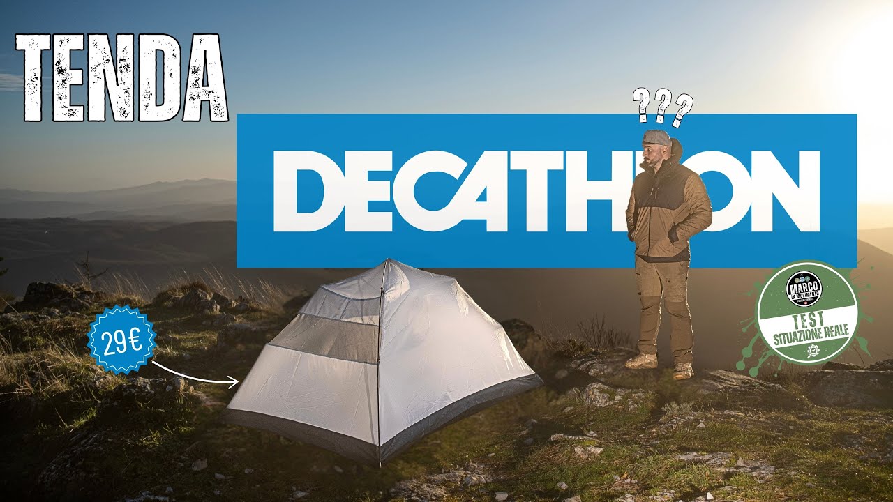 Tenda DECATHLON MH100 - FUNZIONA davvero in natura? Test e modifiche