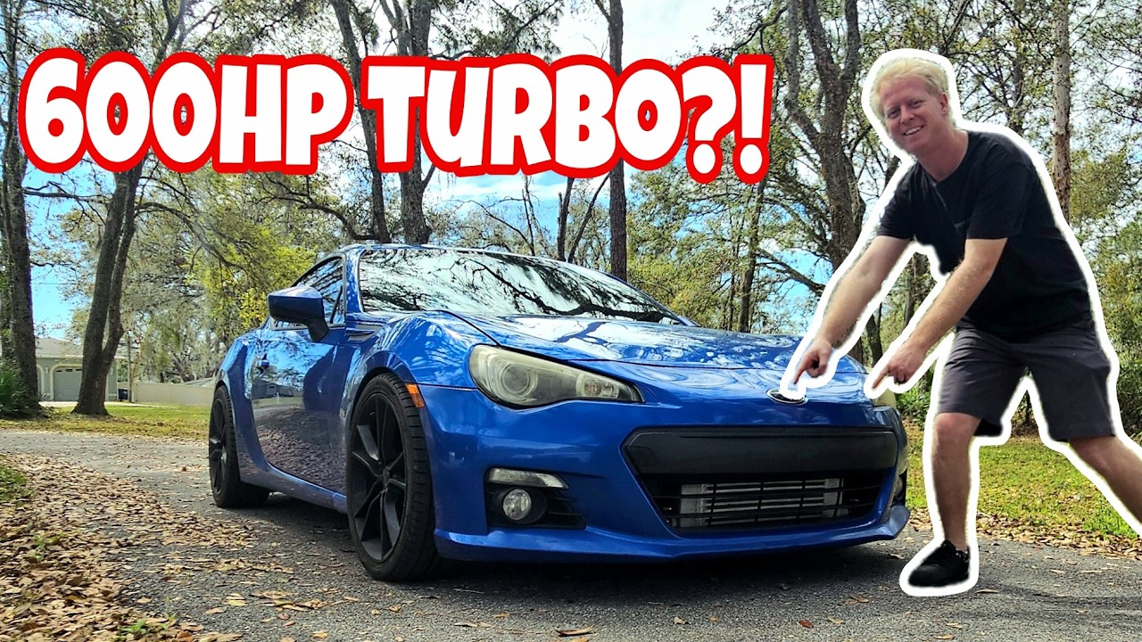 Мой БОЛЬШОЙ Turbo BRZ наконец-то готов! Первая поездка и реакция!