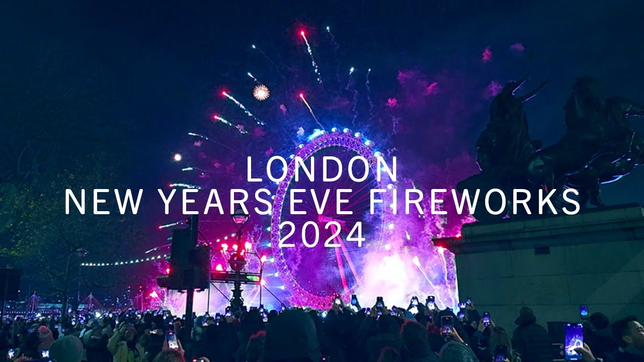 London Fireworks 2024 DJI Osmo Pocket 3