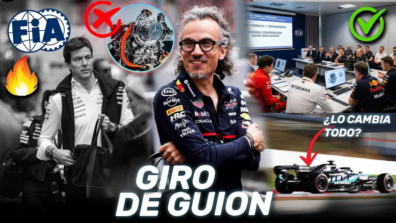 ¡¡BOMBAZO!! GIRO de GUION, RED BULL TRAICIONA a MERCEDES y REVOLUCIONA la GUERRA de MOTORES