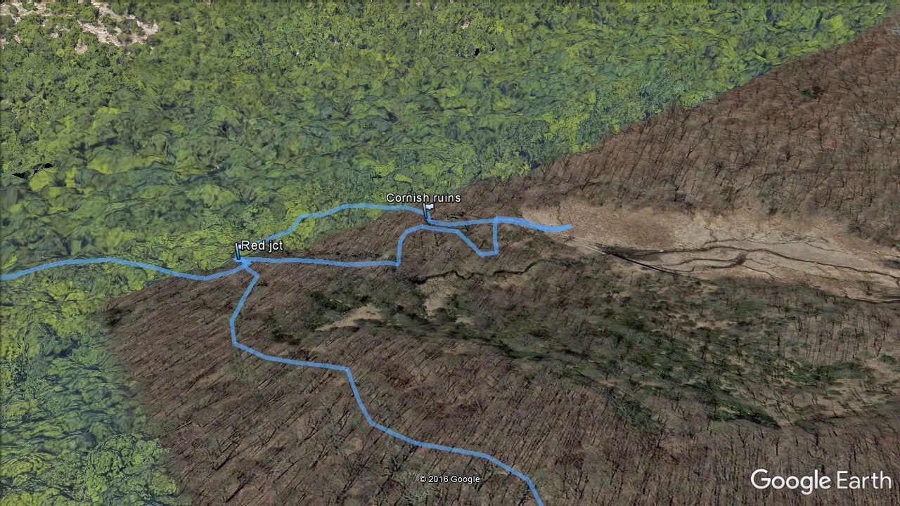 Bull Hill (Mt. Taurus) II: Cornish Loop (Cold Spring, NY) - hike flyover