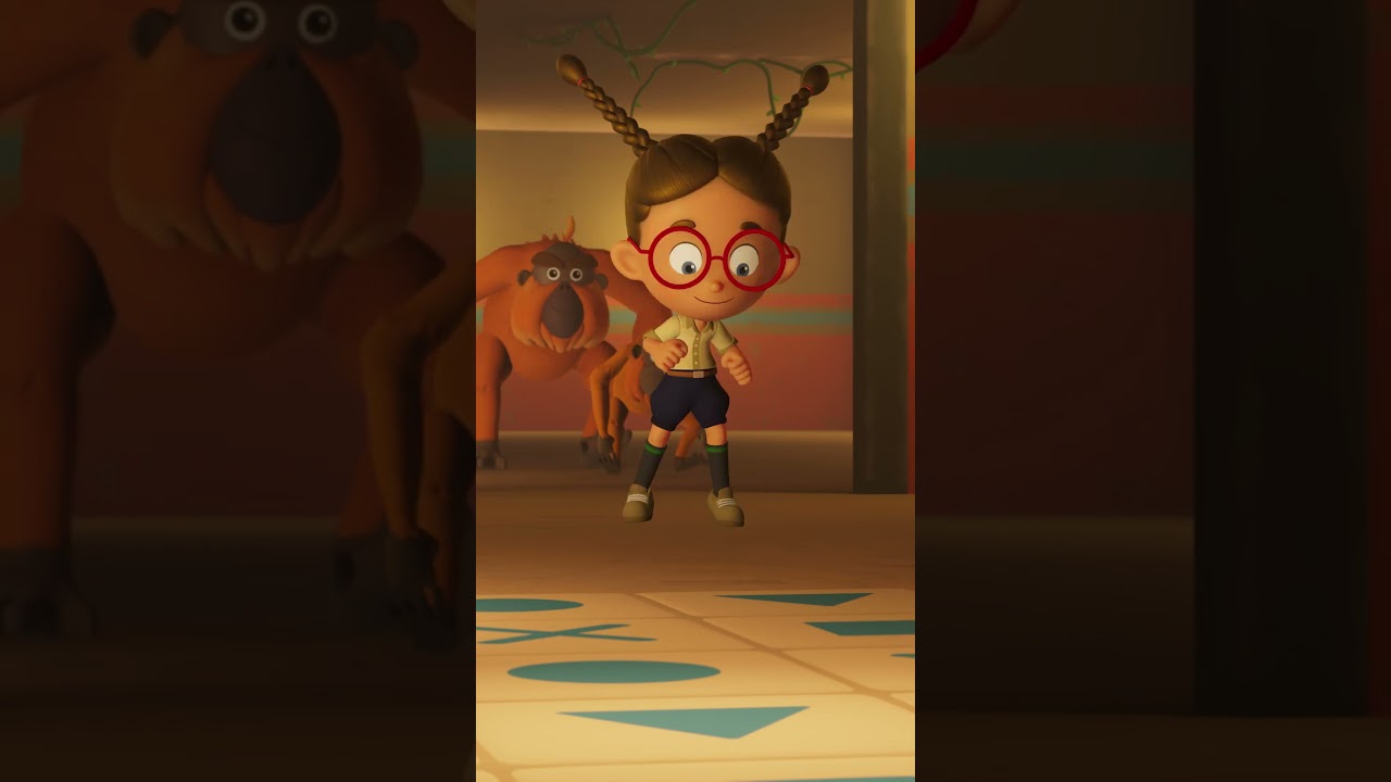 TREASURE AT THE END OF THE TEMPLE RUN! 🛕🏃&zwj;♂️  | 123 Number Squad! | Learning Shorts | #kids