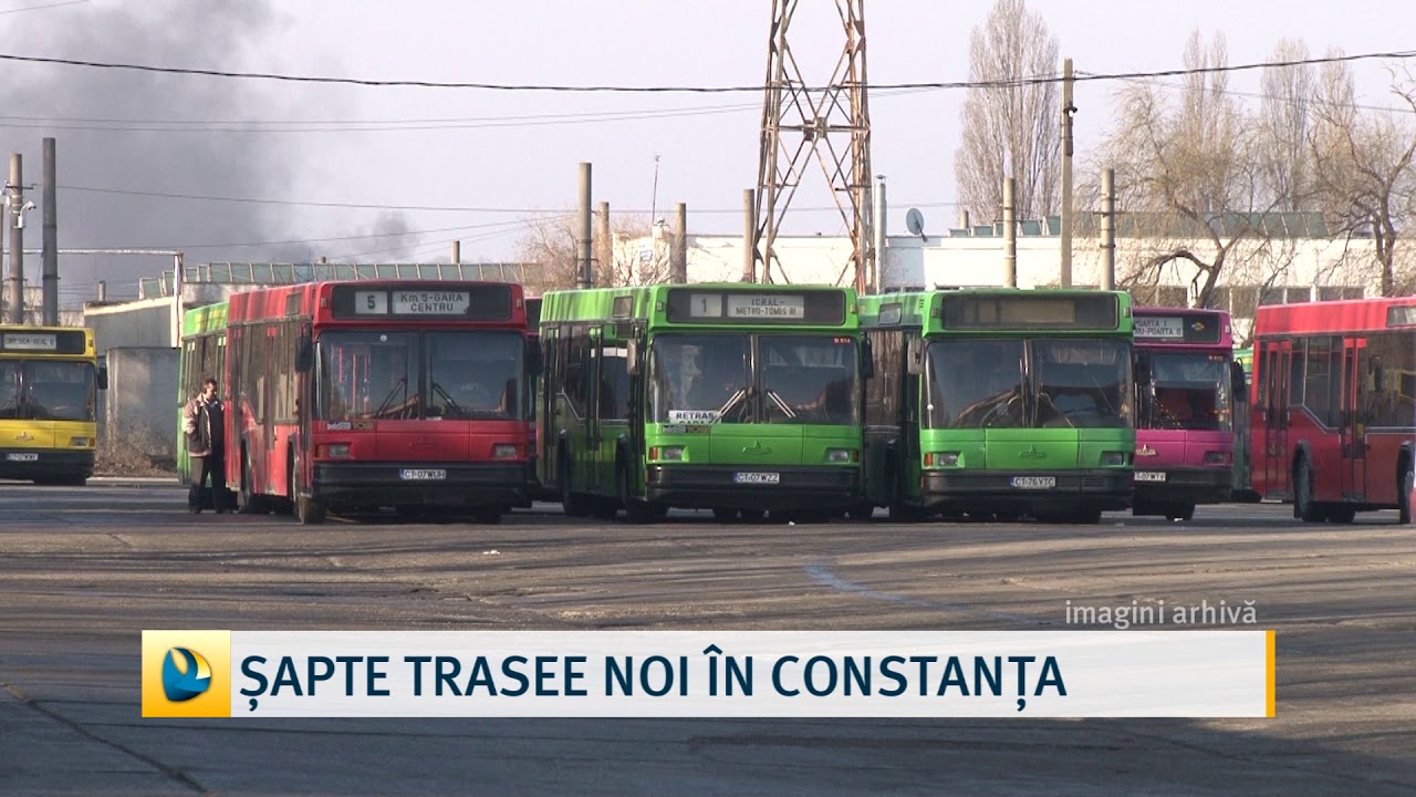 Șapte trasee noi în Constanța