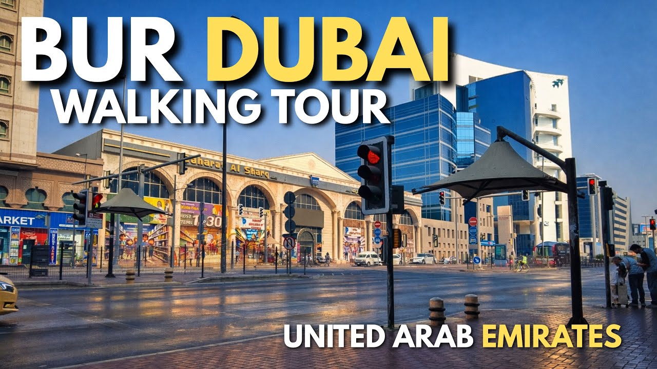 Al Mankhool Road in Bur Dubai Walking Tour - United Arab Emirates 2025 | 4K