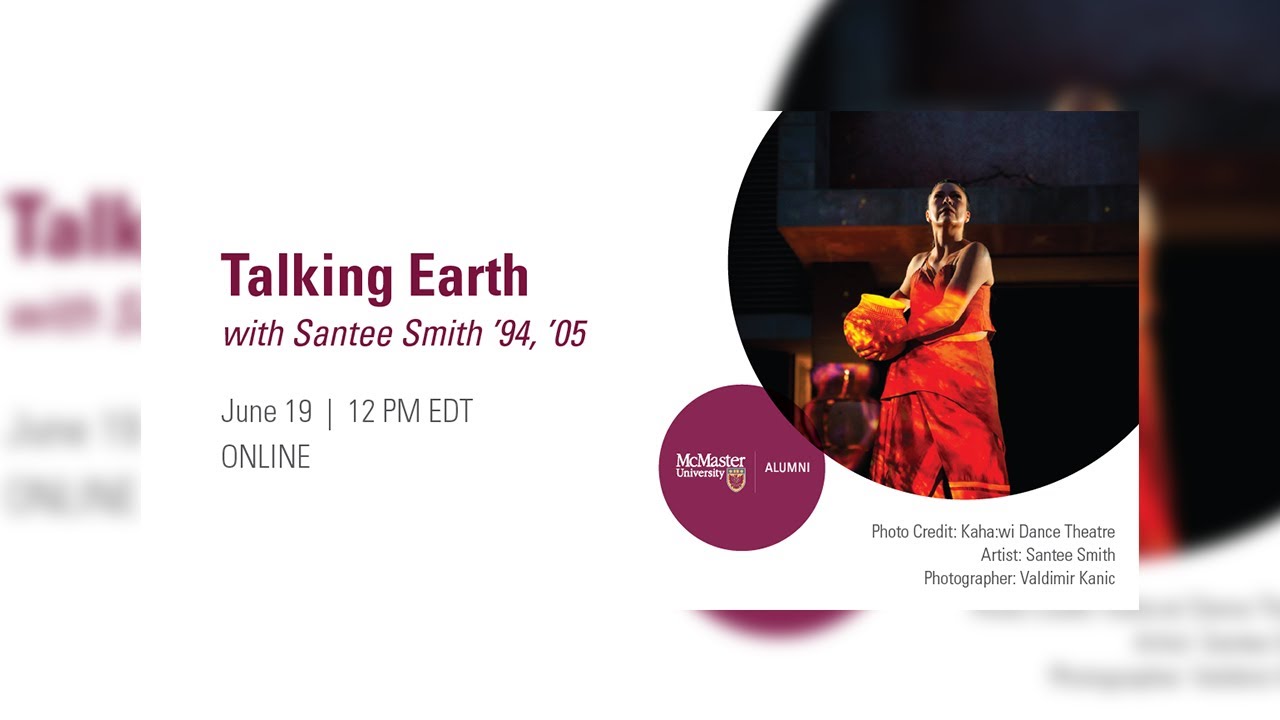 Talking Earth with Santee Smith ’94, ’05