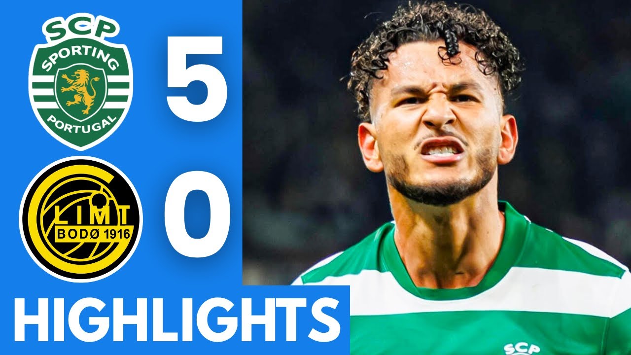Sporting CP vs Bod&oslash;/Glimt Highlights | UEFA Champions League 2025/26