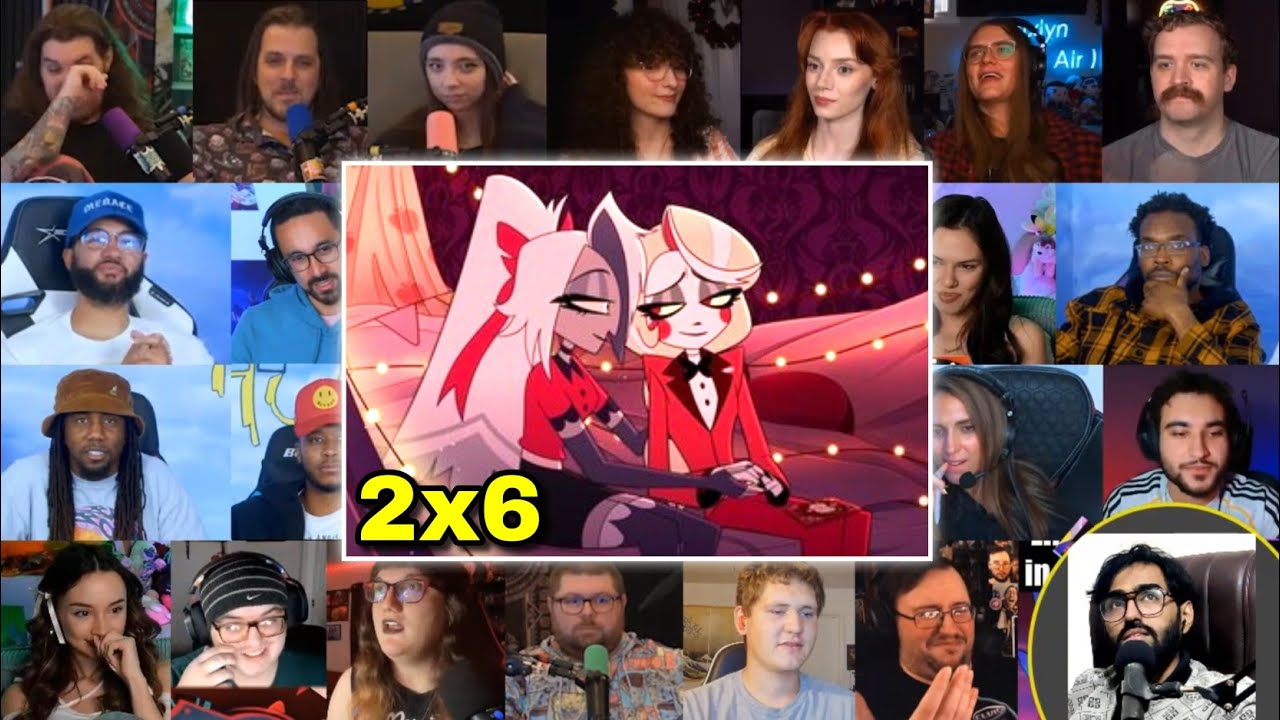 Hazbin Hotel Season 2 Episode 6 Reaction Mashup |  2x6 | Scream Rain