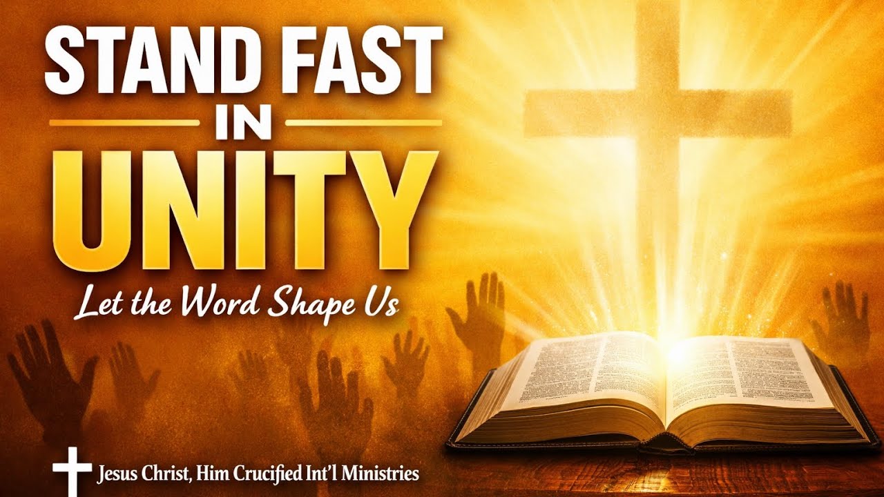 STAND FAST IN UNITY - Hold the line!