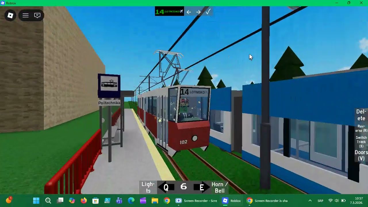 etransport Tram line 14