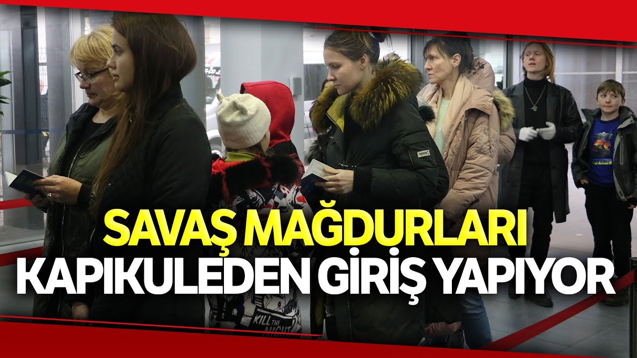 Savaştan Kaçan Ukraynalı Kadınlar Türkiye’ye Sığınıyor