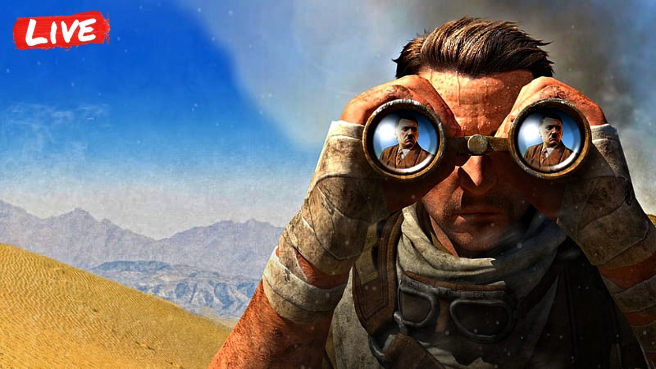 JOGO #138  LIVE AO VIVO- SNIPER ELITE 3 |!loja !insta !pix