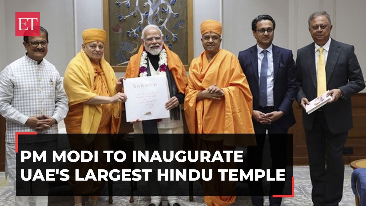 PM Modi to inaugurate UAE's largest Hindu BAPS Temple in Abu Dhabi on Feb 14, accepts invitation