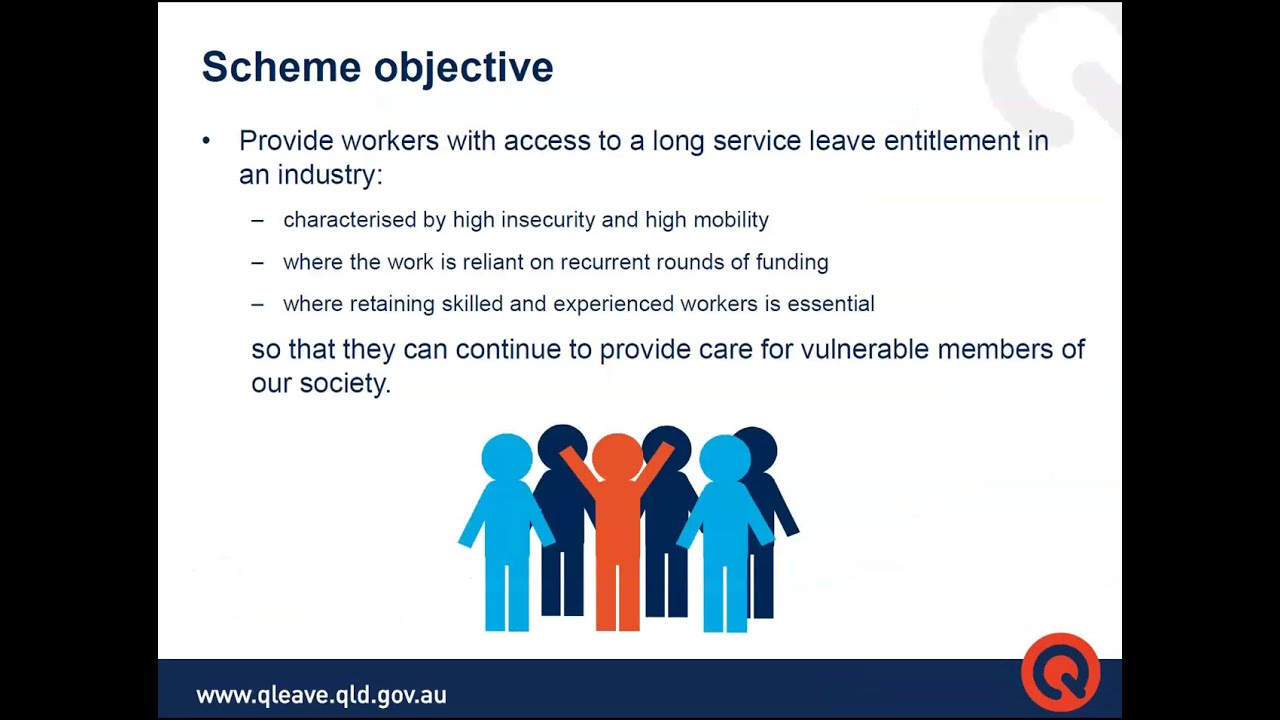 Portable long service leave information session for community services employers