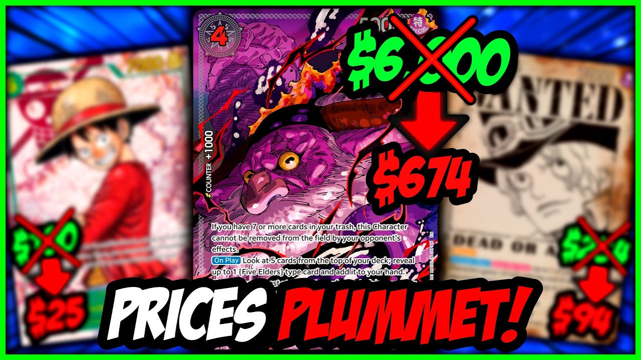 OP13 Prices CRASHED &ndash; Here&rsquo;s Why It&rsquo;s the BEST Time to Buy | One Piece Tcg