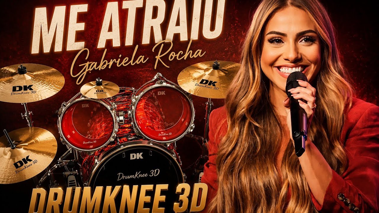 🎶🕎Me Atraiu🕎🎶 / Cantora: Gabriela Rocha / DrumKnee 3D Cover IOS / By Geilson Batera