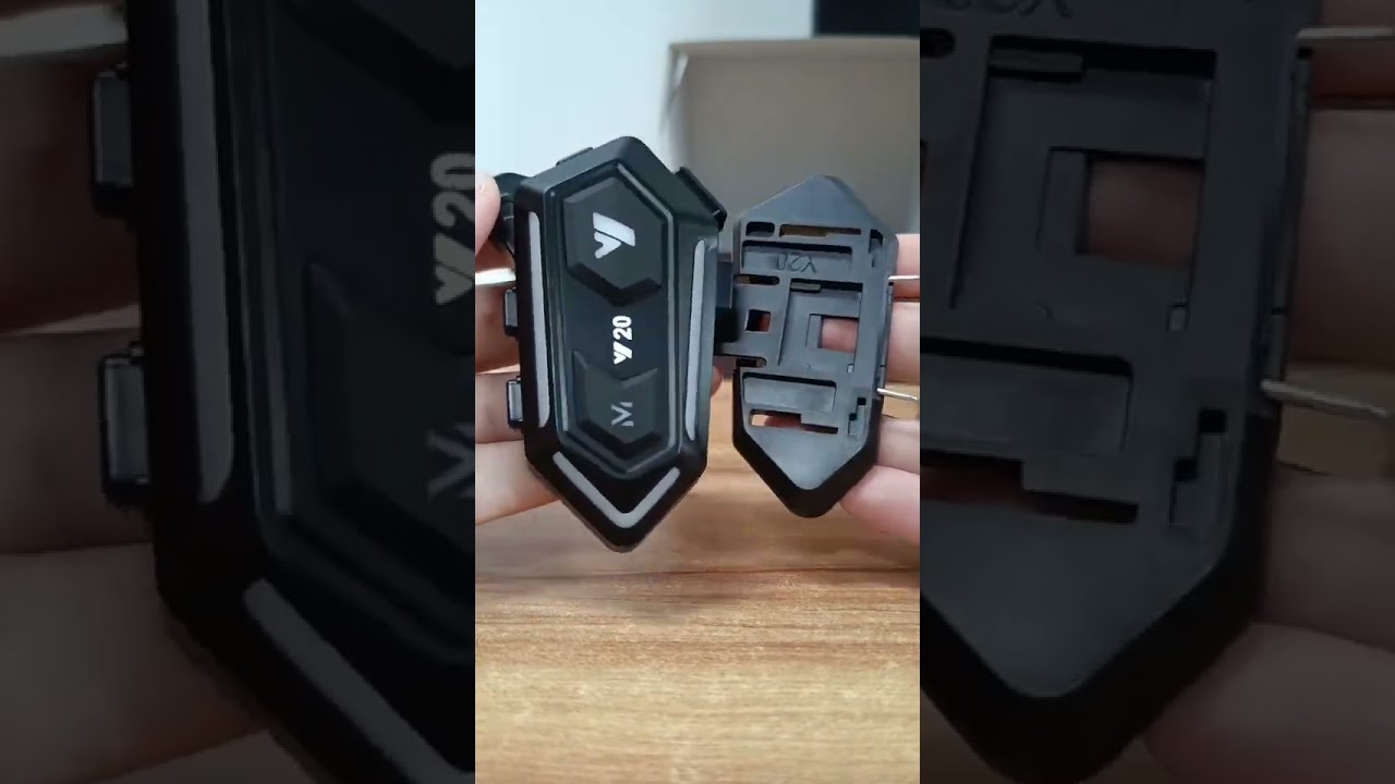 Y20 Helmet Bluetooth | Intercom tiempo de llamada: 25 horas; Modo de efecto de luz 10h JZAQ