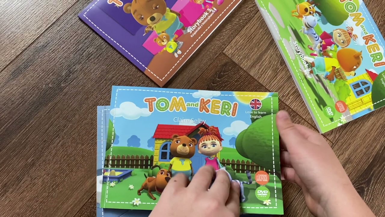 Opowieści Tom and Keri (Storybooks) w ramach Narodowego Programu Rozwoju Czytelnictwa