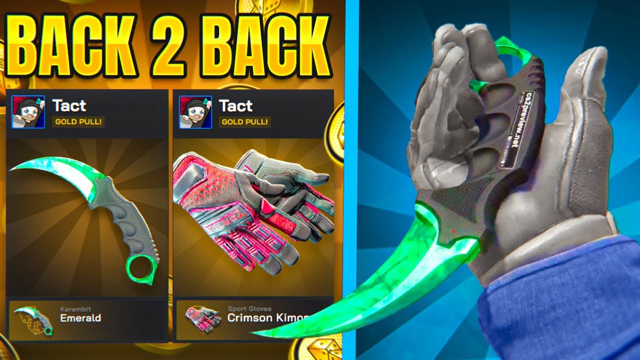 INSANE BACK TO BACK TOP PULLS ON THIS CASE BATTLE! (CSGOEMPIRE)