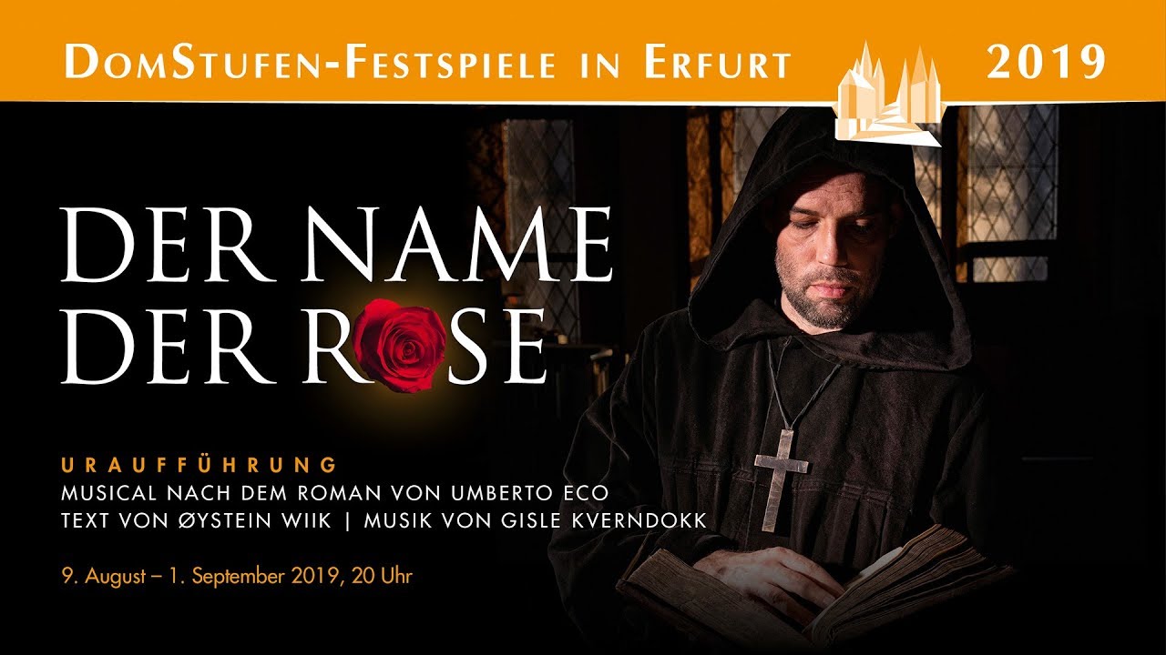 DomStufen-Festspiele 2019 | Der Name der Rose - Trailer | Theater Erfurt