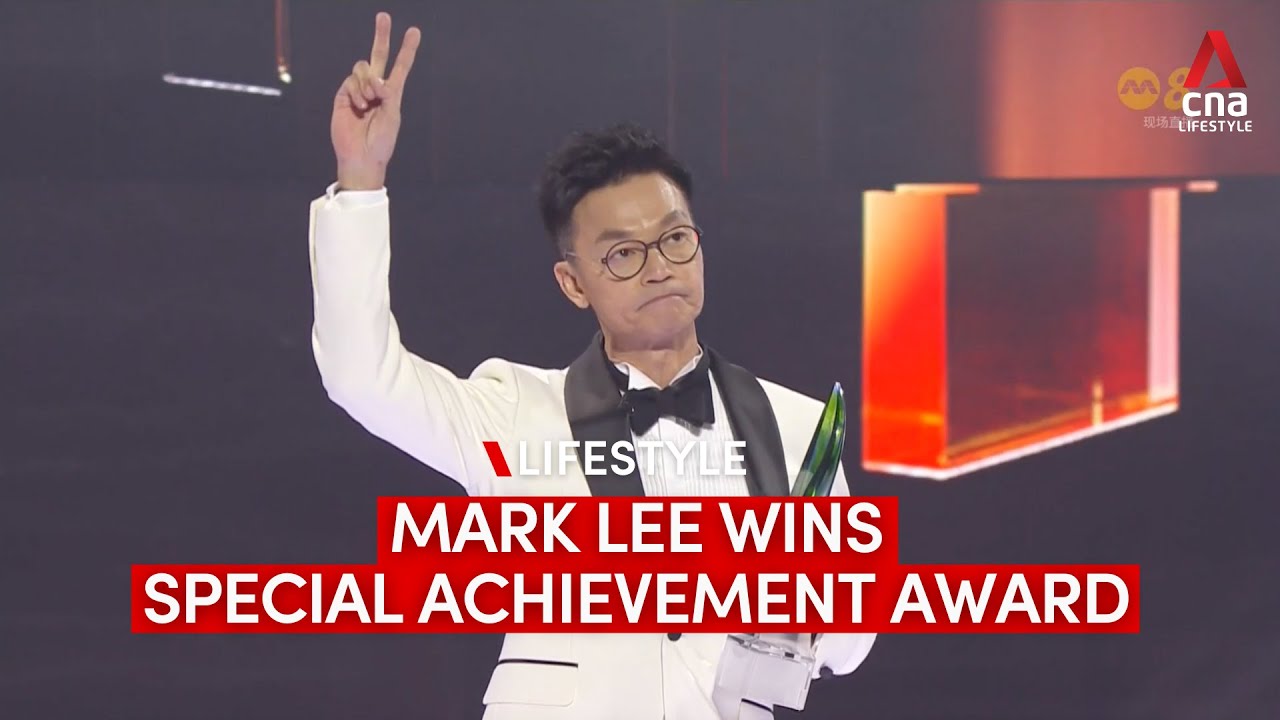 Mark Lee wins Special Achievement Award | Star Awards 2024