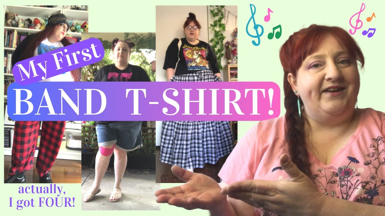My First Band T-shirt! 👕🎼 Unboxing, Lookbook and Threadheads Review