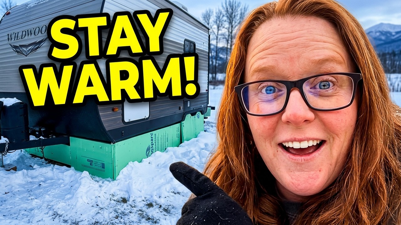 How to Insulate a Camper for Extreme Cold | Winter RV Living Tips
