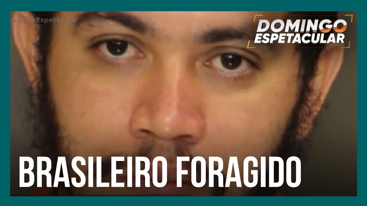 ‘Extremamente perigoso’: brasileiro condenado à prisão perpétua é procurado pela polícia dos EUA