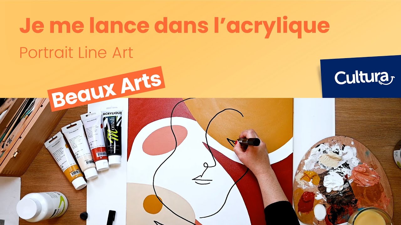 Comment dessiner un portrait en line art ?