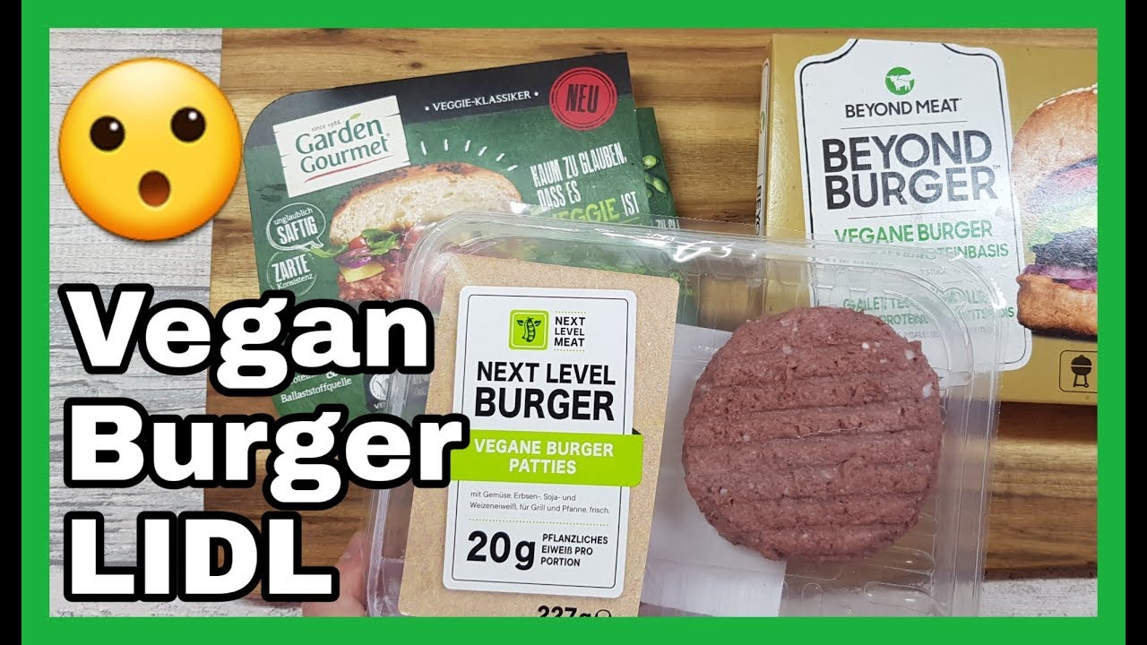 Vegan Lidl Burger 
